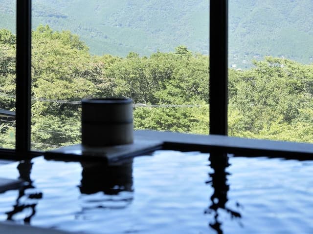 Twin Room w/ Private Onsen (2F, no kids under 12yrs) Halfboard (BF & Dinner), Check-in 3pm-6pm