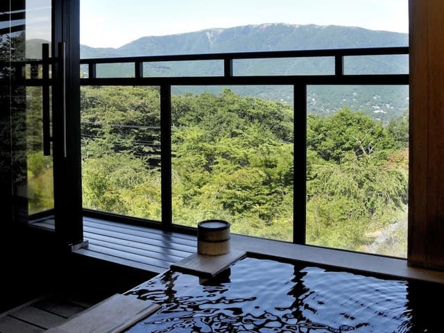 Twin Room w/ Private Onsen (2F, no kids under 12yrs) Halfboard (BF & Dinner), Check-in 3pm-6pm