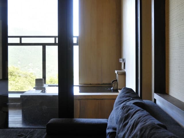 Twin Room w/ Private Onsen (2F, no kids under 12yrs) Halfboard (BF & Dinner), Check-in 3pm-6pm