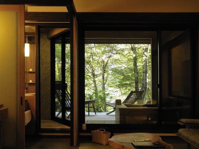 Twin Room w/ Private Onsen & Terrace (1F) Halfboard (Breakfast & Dinner), Check-in 3pm-6pm