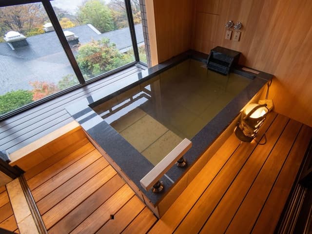 Japanese Room w/ Private Onsen (2F, no kids under 12yrs) Halfboard (BF & Dinner), Check-in 3pm-6pm