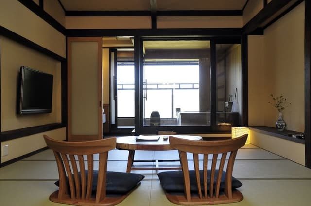 Japanese Room w/ Private Onsen (2F, no kids under 12yrs) Halfboard (BF & Dinner), Check-in 3pm-6pm