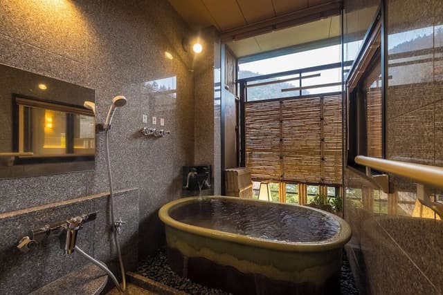 Japanese and Western style room with Open-Air Hot Spring Bath typeA - Non smoking
