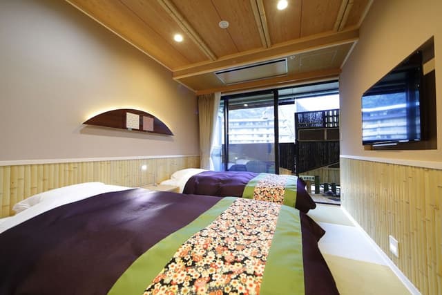 Japanese and Western style room with Open-Air Hot Spring Bath typeA - Non smoking