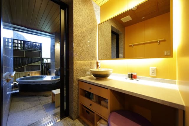 Japanese and Western style room with Open-Air Hot Spring Bath typeA - Non smoking