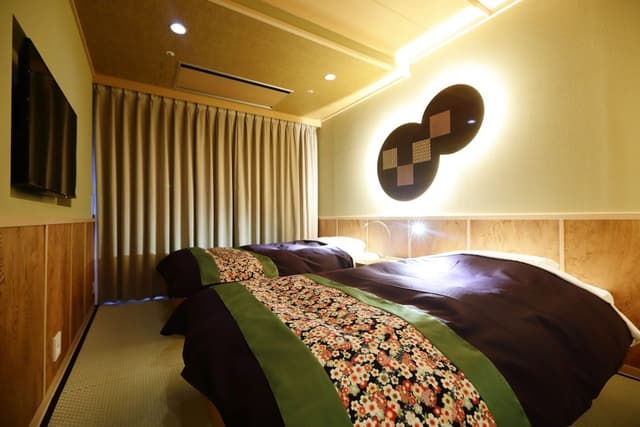 Japanese and Western style room with Open-Air Hot Spring Bath typeA - Non smoking