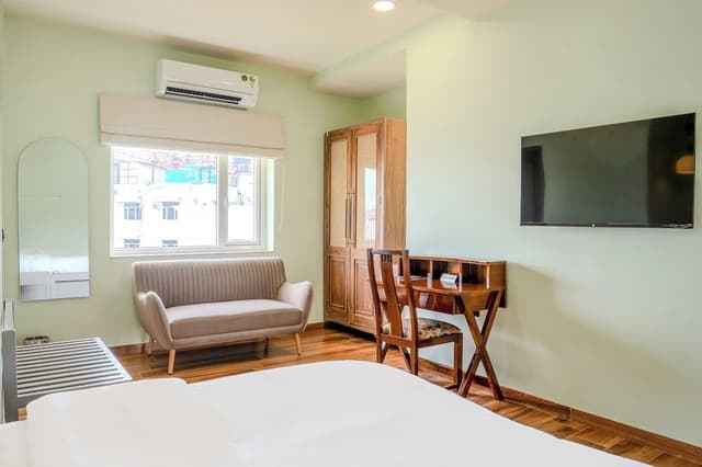 Luxury Double Room, 1 Queen Bed, Balcony