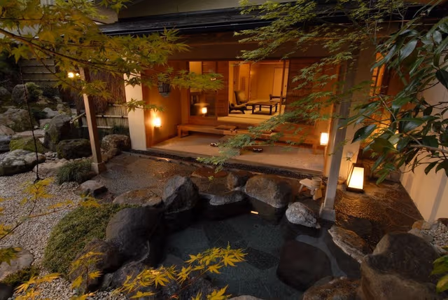 Japanese Style Suite with Open-air Bath, AOI