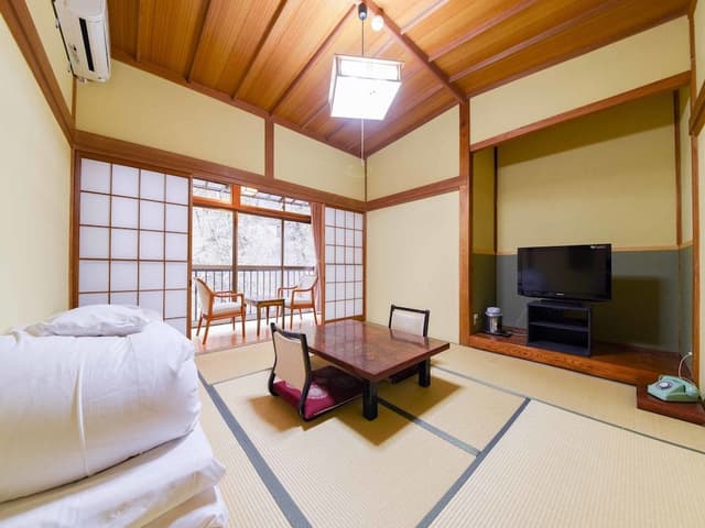 Japanese Style Room, Shared Bathroom with Private Toilet, Main Building, River View