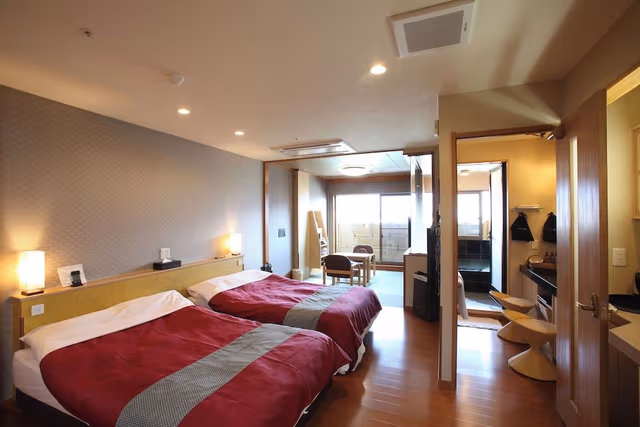 Japanese Western Style Standard Room, Open-air Bath, Non Smoking