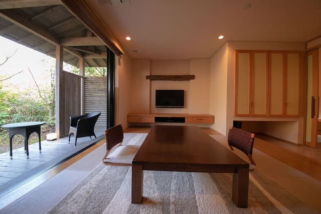 Detached room Karin, Non Smoking (Japanese Western with Exclusive hot spring)