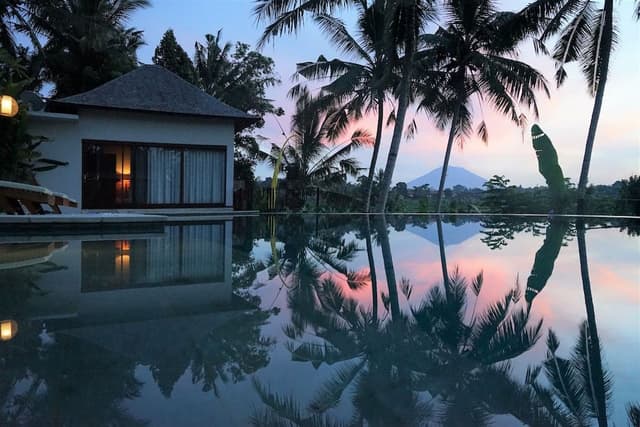 Royal Four Bedroom Pool Villa With Rice Field View