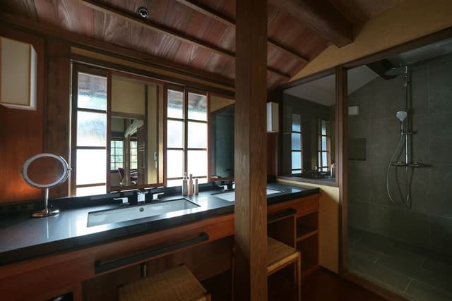 Shakunage Japanese style Luxury Villa with Outside Bath / River View