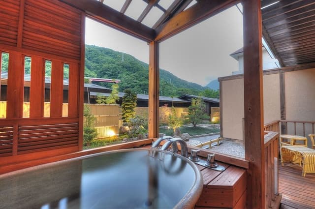 Deluxe Japanese Western Style Room with Open-Air Bath - YUAN - , Non Smoking, 51sqm