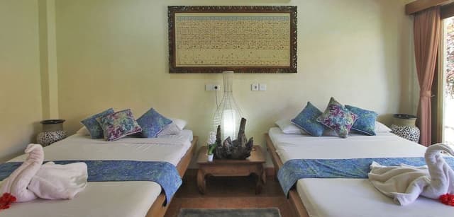 Superior Room, 2 Double Beds, Terrace, Valley View