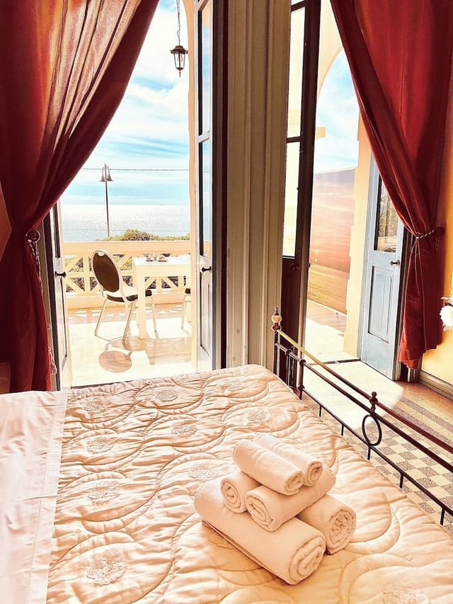 Superior Double Room, 1 Queen Bed, Ensuite, Sea View