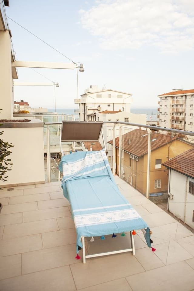 Junior Penthouse, 1 Bedroom, Terrace, Partial Sea View
