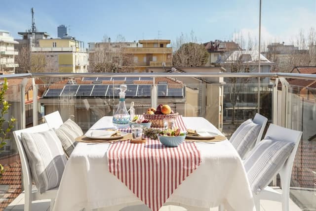 Junior Penthouse, 1 Bedroom, Terrace, Partial Sea View