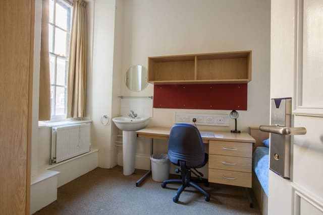 Basic Single Room, 1 Twin Bed, Shared Bathroom