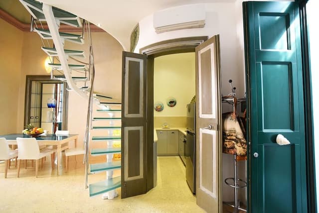 Deluxe Apartment, 1 Bedroom, Kitchenette, City View (Rosso)
