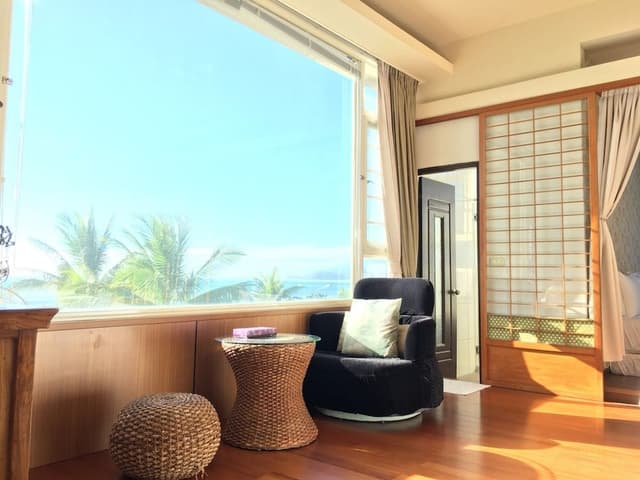 Deluxe Twin Room, 2 Double Beds, Non Smoking, Ocean View