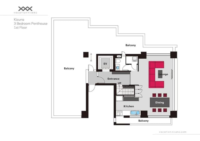 Penthouse, 3 Bedrooms