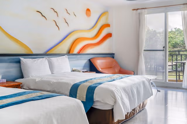 Quadruple Room, Bathtub, Mountain View