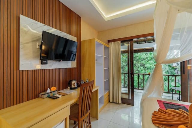 Deluxe Double Room, 1 Bedroom, Garden View