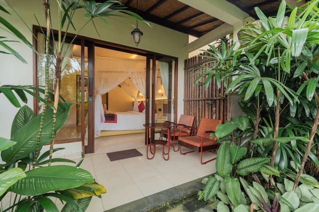 Deluxe Double Room, 1 Bedroom, Pool View, Ground Floor