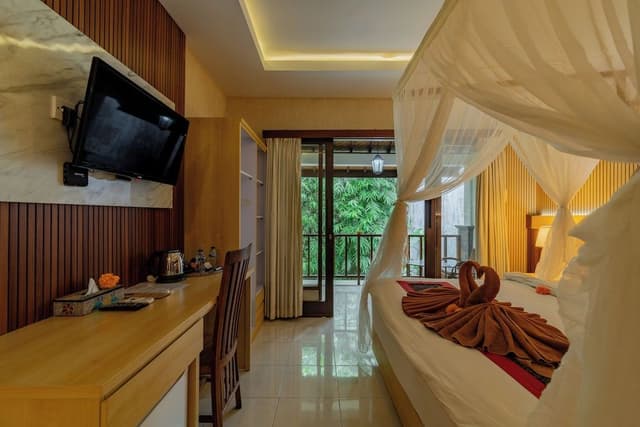 Deluxe Double Room, 1 Bedroom, Garden View