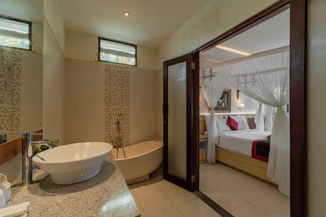 Deluxe Double Room, 1 Bedroom, Pool View, Ground Floor