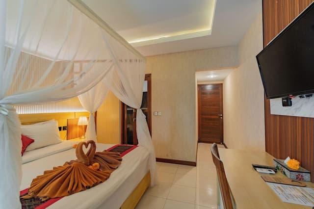 Deluxe Double Room, 1 Bedroom, Garden View