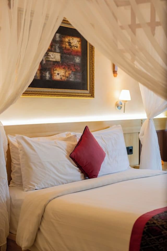 Deluxe Double Room, 1 Bedroom, Pool View, Ground Floor