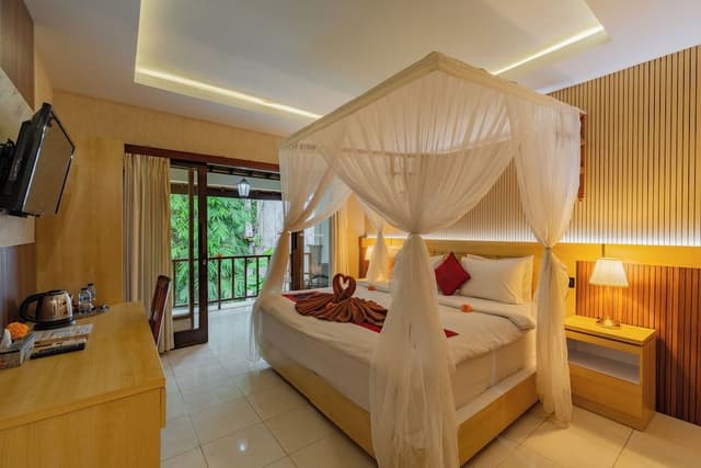 Deluxe Double Room, 1 Bedroom, Garden View