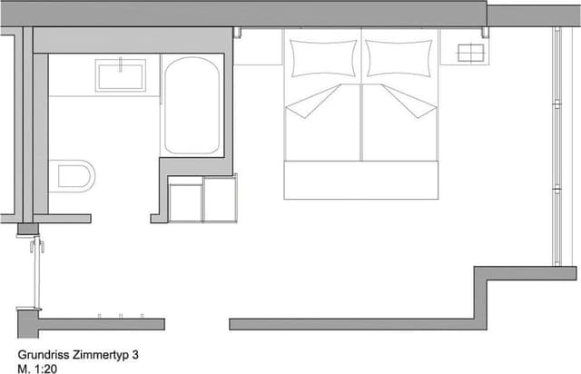 Double Room, 1 King Bed