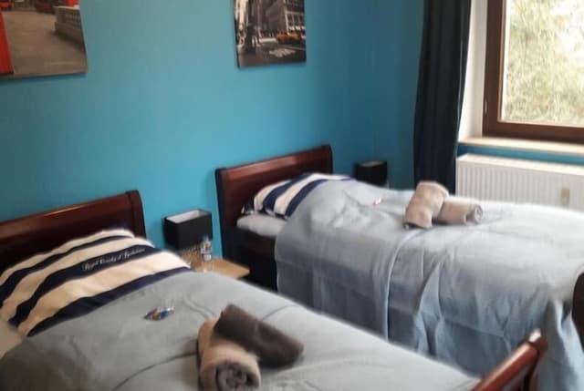 Twin Room, Shared Bathroom