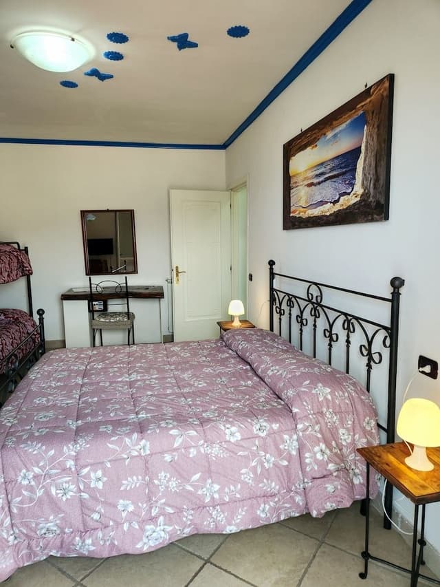 Classic Quadruple Room, Multiple Beds, Sea View
