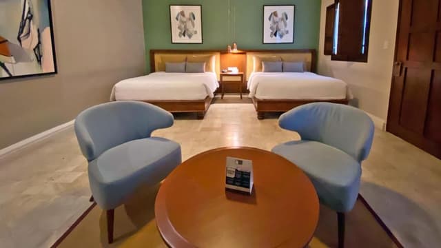 Twin Room with Pool View