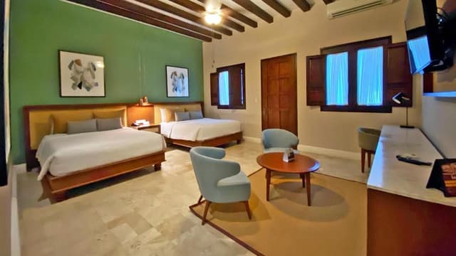 Twin Room with Pool View