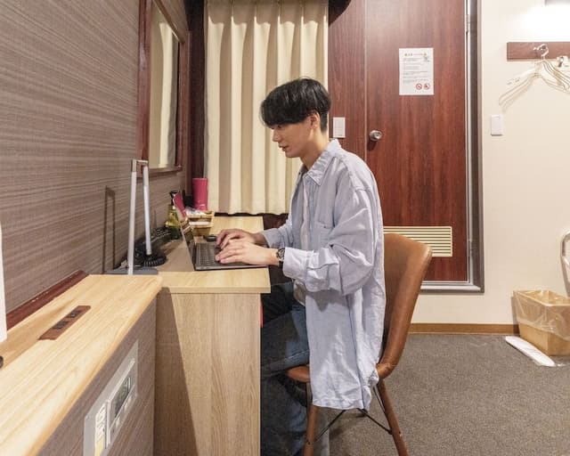[Main Building] Semidouble Room, Smoking