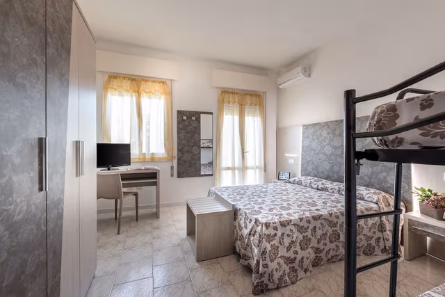 Classic Triple Room, 1 Bedroom, Balcony, Courtyard Area