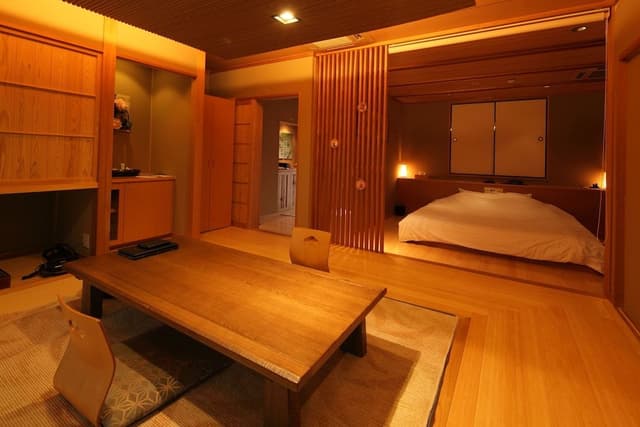 Hakuun Villa, Japanese Sukiya style, Double Room with Open-Air Bath(Check-in by 6PM)