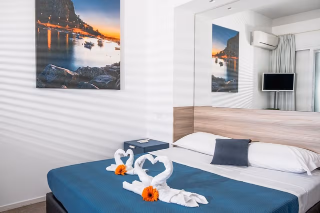 Superior Double Room, Terrace, Sea View
