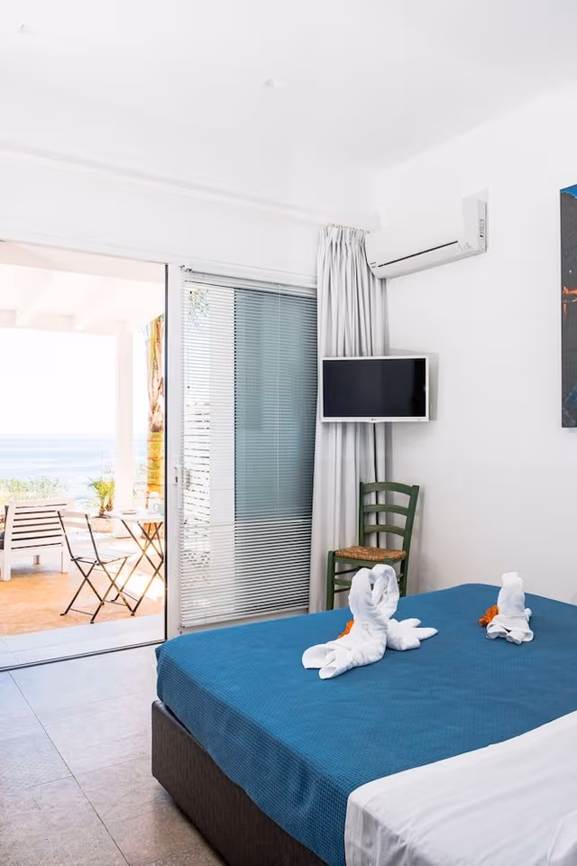 Superior Double Room, Terrace, Sea View