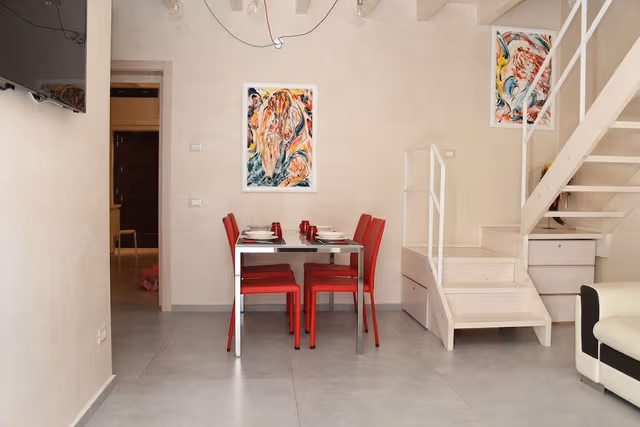Quadruple Room, Sea View (Red)