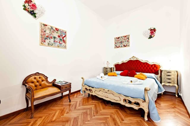 Romantic double room with private external bathroom