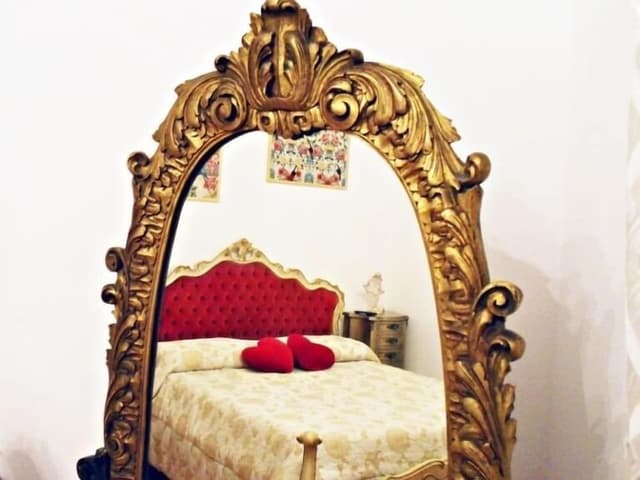 Romantic double room with private external bathroom