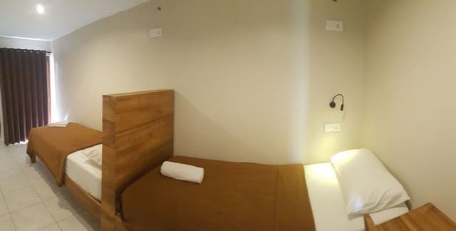 Twin bed with Balcony