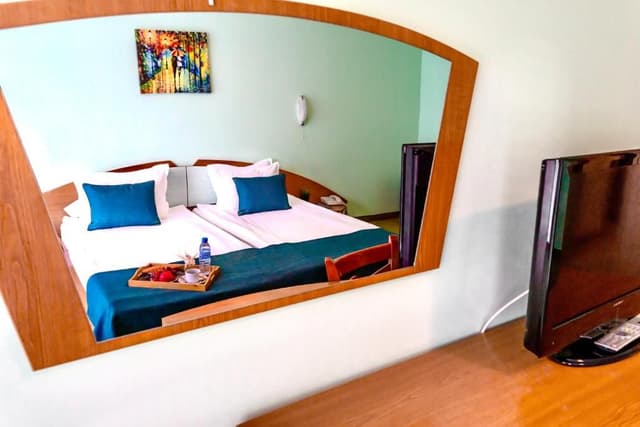 Twin Room with Balcony and Park View - Free Beach Package