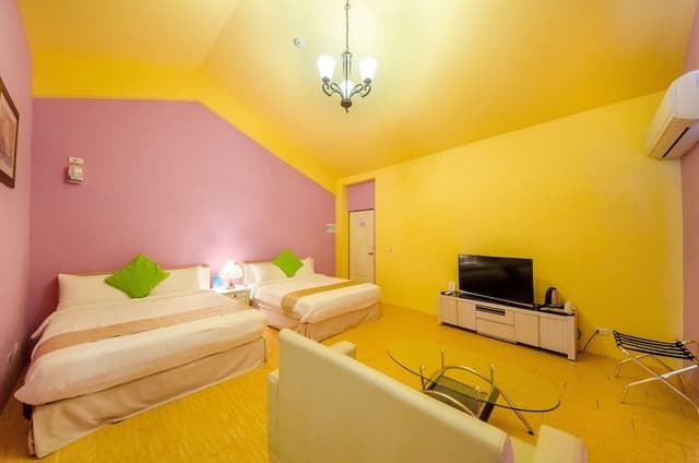 Quadruple Room, 1 Bedroom, Balcony, Mountain View